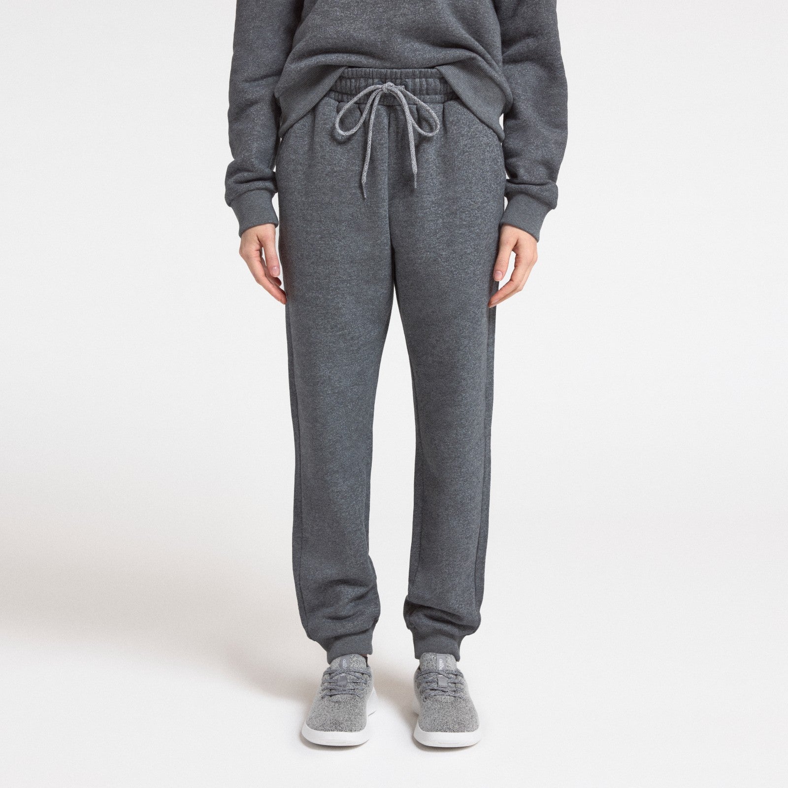 Women's Merino Blend Sweatpant - Natural Grey Heather - Image 1