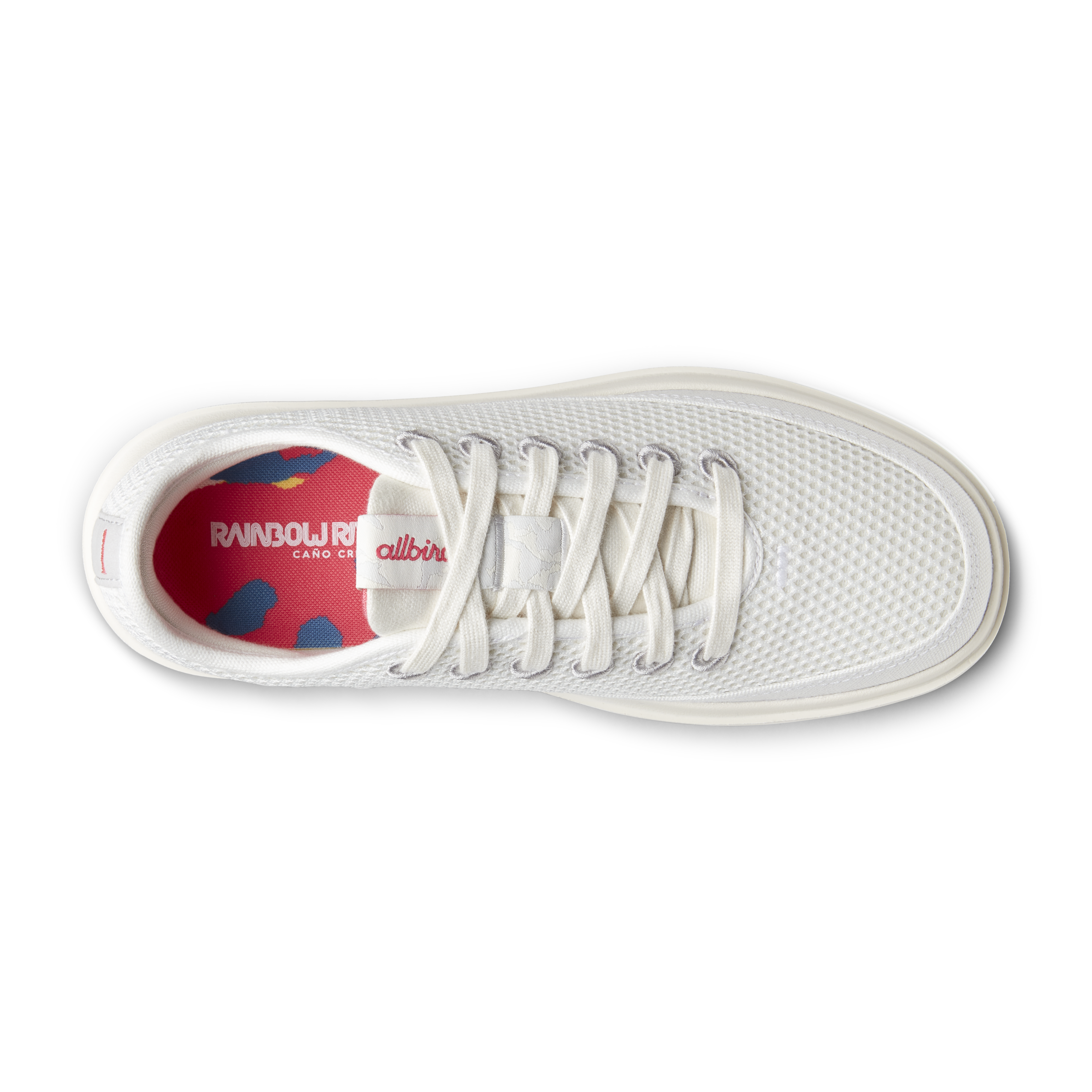 Women's Tree Pipers - Blizzard/Vivid Red (Natural White Sole) - Image 4