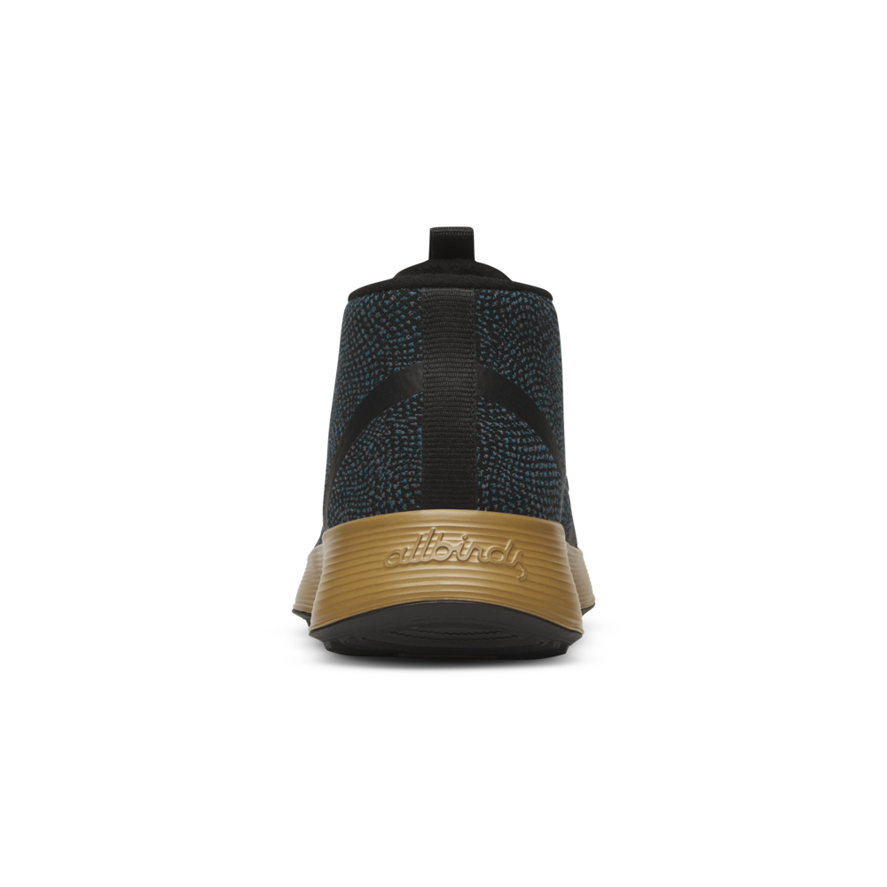 Men's Runner-Up Protect - Natural Black/Chasm Teal (Stony Beige Sole) - Image 3