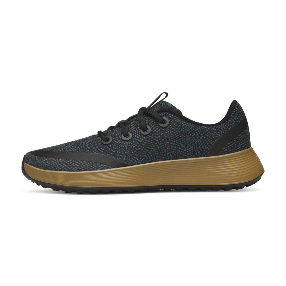 Women's Runner Protect - Natural Black/Chasm Teal (Stony Beige Sole) - Image 2