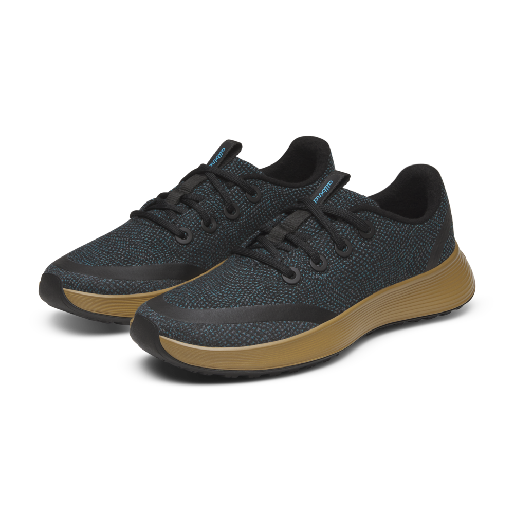 Women's Runner Protect - Natural Black/Chasm Teal (Stony Beige Sole) - Image 6
