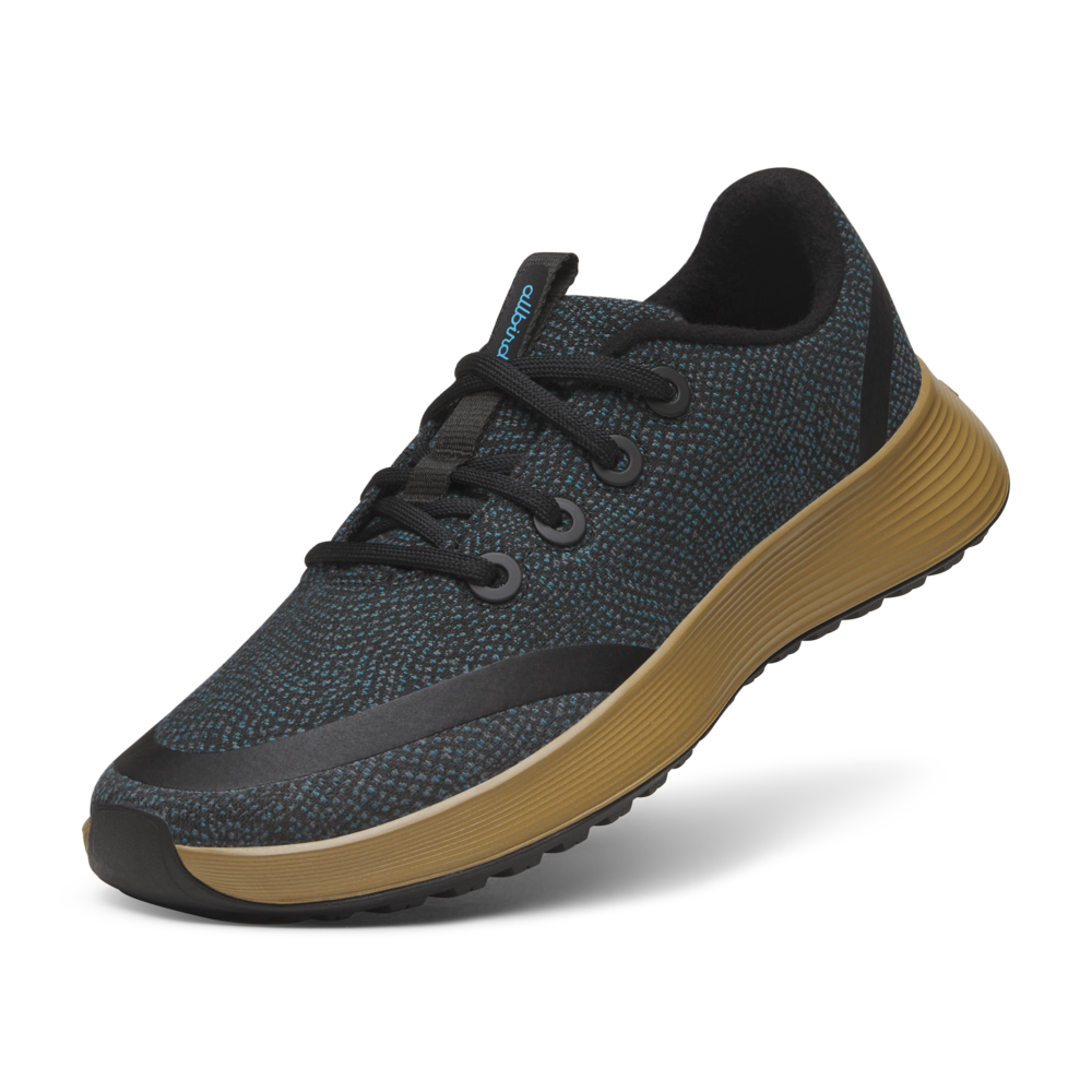 Women's Runner Protect - Natural Black/Chasm Teal (Stony Beige Sole) - Image 1