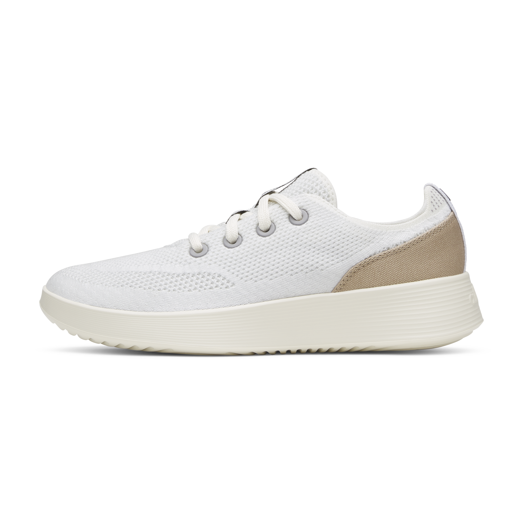 Men's Tree Runner Go - Blizzard/Light Khaki (Natural White Sole) - Image 1