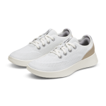 Men's Tree Runner Go - Blizzard/Light Khaki (Natural White Sole) - Image 5