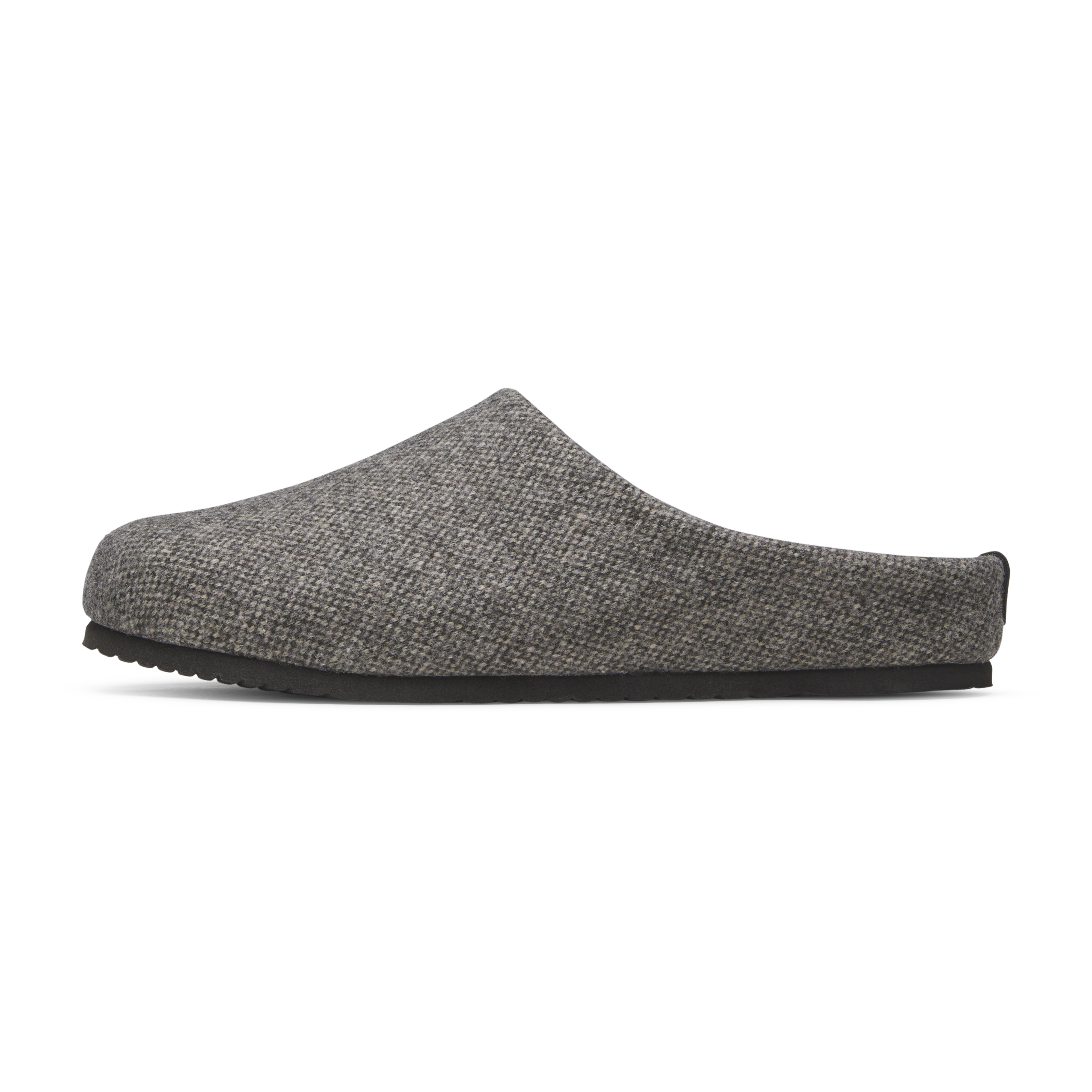 A11582_25Q4_Slipper-Tweed-Dark-Grey-Dark-Grey-Sole_PDP_LEFT Allbirds Slipper - Dark Grey - Image 1