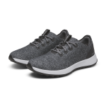 Men's Wool Runner NZ Waterproof - Dark Grey (Light Grey Sole) - Image 5