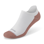 Anytime Ankle Sock - Blizzard/Sienna Blush