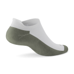 Anytime Ankle Sock - Blizzard/Thunder Green - Image 2