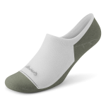 Anytime No Show Sock - Blizzard/Thunder Green