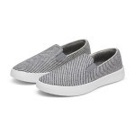Women's Canvas Cruiser Slip On - Deep Navy Stripes (Blizzard Sole) - Image 5
