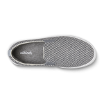 Women's Canvas Cruiser Slip On - Deep Navy Stripes (Blizzard Sole) - Image 3