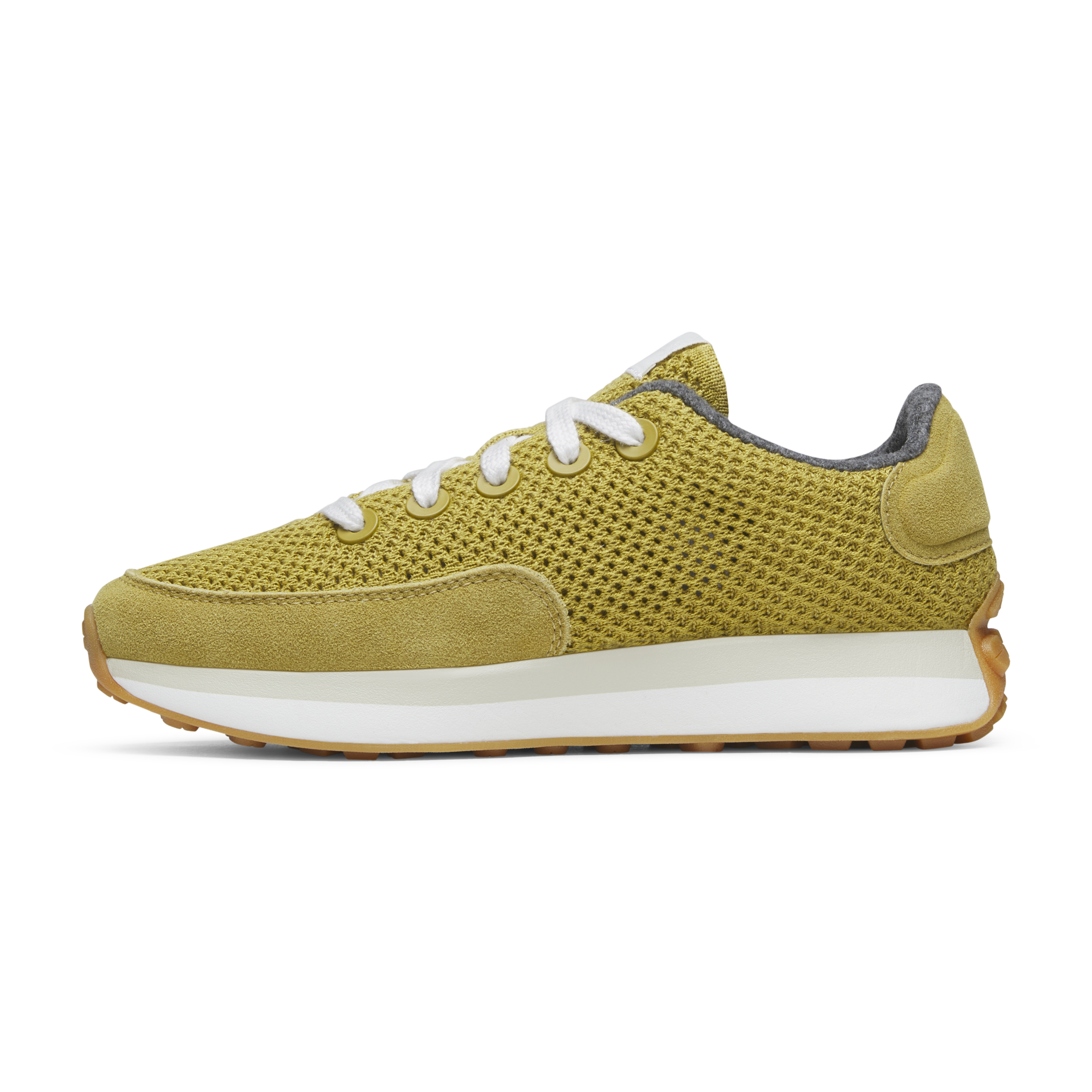 A12574_26Q2_Womens-Varsity-Airy-Mid-Yellow-Blizzard-Sole_PDP_LEFT Women's Varsity Airy - Mid Yellow (Blizzard Sole) - Image 1